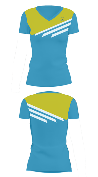 Women's Short Sleeve Vneck Shirt, East Carteret High School Band, Spirit Store, Teamtime, Team time, sublimation, custom sports apparel, team uniforms, spirit wear, spiritwear, sports uniforms, custom shirts, team store, custom team store, fundraiser sports, apparel fundraiser