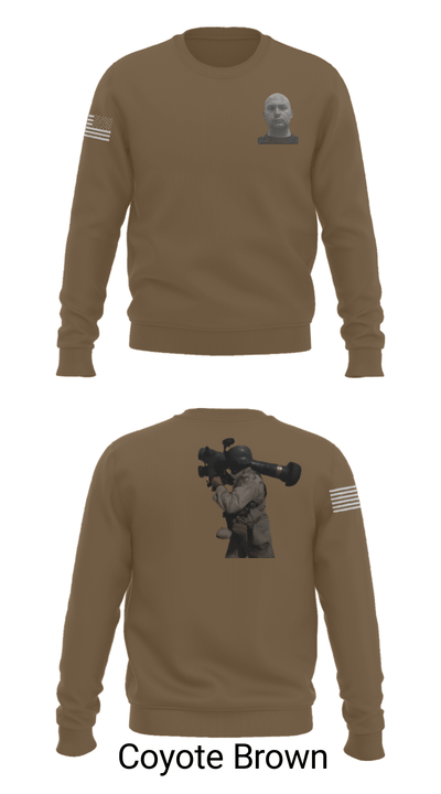 B-Troop 1/11 ACR 72501441 Crew Neck Sweatshirt - 10