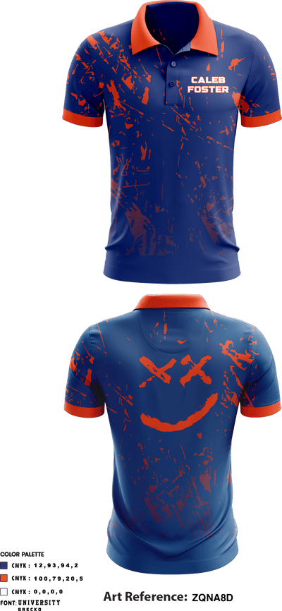 Caleb Foster PowerNIL Short Sleeve Performance Polo - 3