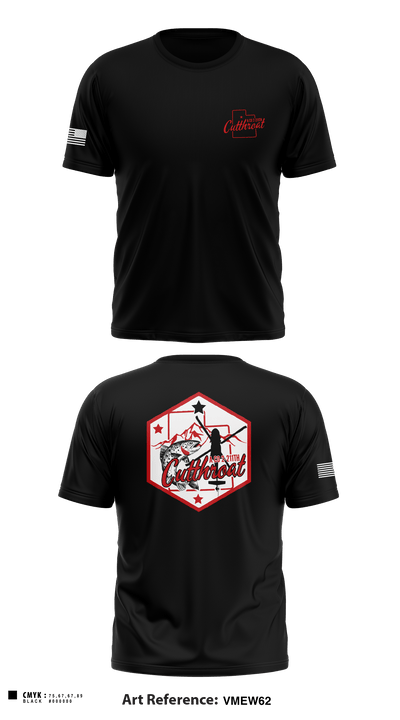 A Co. 2-211th GSAB 21328090 Short Sleeve Performance Shirt - 3