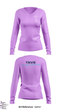 HAPPSEI 69506981 Women's Long Sleeve V-neck Shirt - 1