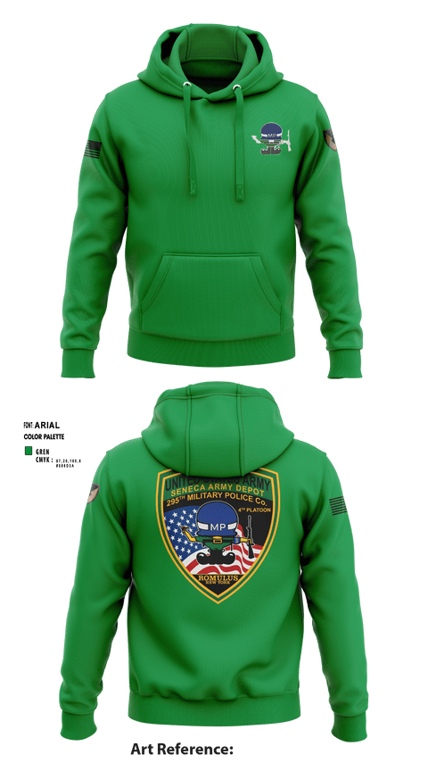 Hoodie, 295th Military Police Company, , Teamtime, Team time, sublimation, custom sports apparel, team uniforms, spirit wear, spiritwear, sports uniforms, custom shirts, team store, custom team store, fundraiser sports, apparel fundraiser