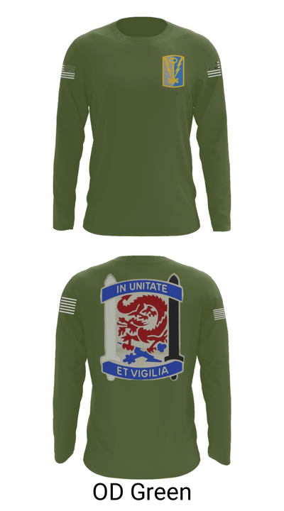 3rd MI BN 97990095 Long Sleeve Performance Shirt - 16