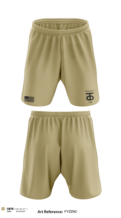 327th MCT 96493981 Athletic Shorts With Pockets - 3