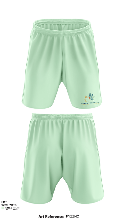 Russell's HVAC and more 82894644 Athletic Shorts With Pockets - 1