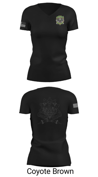 Women's Short Sleeve Vneck Shirt, , Army, Teamtime, Team time, sublimation, custom sports apparel, team uniforms, spirit wear, spiritwear, sports uniforms, custom shirts, team store, custom team store, fundraiser sports, apparel fundraiser