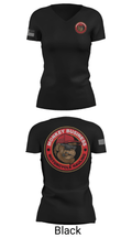 Monkey Business Motorcycle Hauling 46076347 Women's Short Sleeve V-neck Shirt - 14