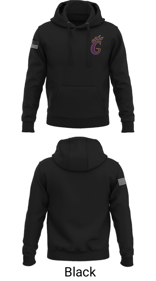 Hoodie, Godley High School Cross Country, Cross Country, Teamtime, Team time, sublimation, custom sports apparel, team uniforms, spirit wear, spiritwear, sports uniforms, custom shirts, team store, custom team store, fundraiser sports, apparel fundraiser