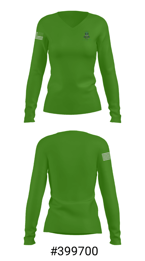Women's Long Sleeve Vneck Shirt, District 69, , Teamtime, Team time, sublimation, custom sports apparel, team uniforms, spirit wear, spiritwear, sports uniforms, custom shirts, team store, custom team store, fundraiser sports, apparel fundraiser