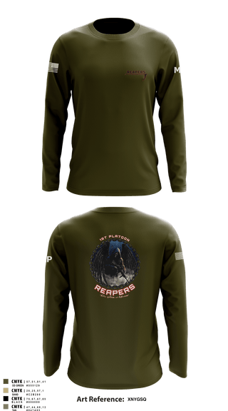 Long Sleeve Performance Shirt, , Army, Teamtime, Team time, sublimation, custom sports apparel, team uniforms, spirit wear, spiritwear, sports uniforms, custom shirts, team store, custom team store, fundraiser sports, apparel fundraiser