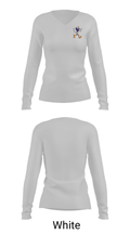 John F Kennedy High School Basketball 19471458 Women's Long Sleeve V-neck Shirt - 6