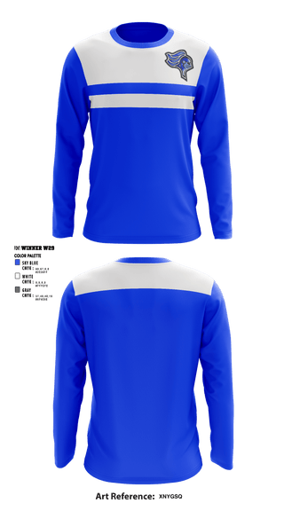 Long Sleeve Performance Shirt, Knights, Men's Volleyball, Teamtime, Team time, sublimation, custom sports apparel, team uniforms, spirit wear, spiritwear, sports uniforms, custom shirts, team store, custom team store, fundraiser sports, apparel fundraiser