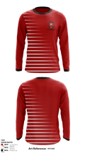 Highland Middle School 67929759 Long Sleeve Performance Shirt - 1