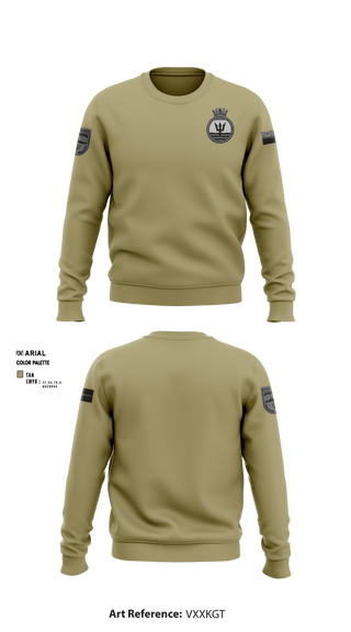 Crew Neck Sweatshirt, , Coast Guard, Teamtime, Team time, sublimation, custom sports apparel, team uniforms, spirit wear, spiritwear, sports uniforms, custom shirts, team store, custom team store, fundraiser sports, apparel fundraiser