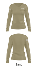 Security Forces Investigations 6771060 Women's Long Sleeve V-neck Shirt - 42