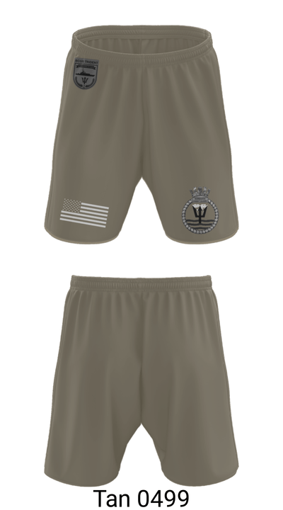 BCGS TRIDENT 3686693 Athletic Shorts With Pockets - 35
