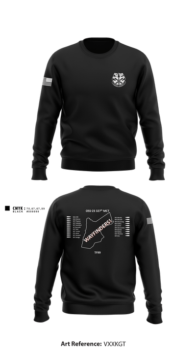 327th MCT 96493981 Crew Neck Sweatshirt - 11