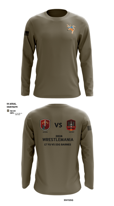 673 EFD/ 334 FEST 89104127 Long Sleeve Performance Shirt - 5