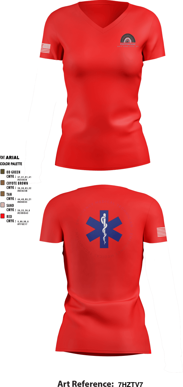 Women's Short Sleeve Vneck Shirt, , Fire Department, Teamtime, Team time, sublimation, custom sports apparel, team uniforms, spirit wear, spiritwear, sports uniforms, custom shirts, team store, custom team store, fundraiser sports, apparel fundraiser