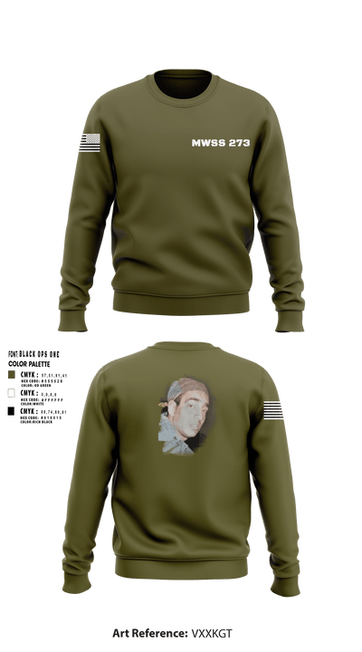MWSS 273 89897347 Crew Neck Sweatshirt - 1