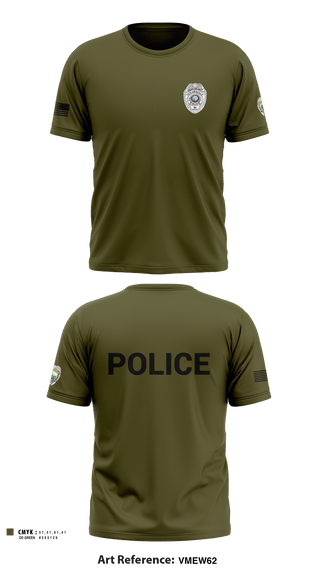Short Sleeve Performance Shirt, TAYLORSVILLE POLICE, Police, Teamtime, Team time, sublimation, custom sports apparel, team uniforms, spirit wear, spiritwear, sports uniforms, custom shirts, team store, custom team store, fundraiser sports, apparel fundraiser