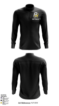 BRET HARTE UNION HIGH SCHOOL SOFTBALL Quarter Zip Jacket - 3