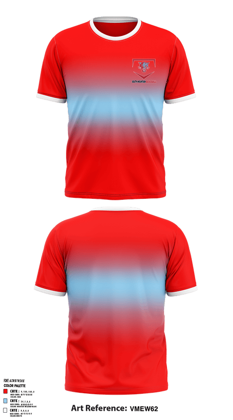 Short Sleeve Performance Shirt, South Mountain High School Baseball, Baseball, Teamtime, Team time, sublimation, custom sports apparel, team uniforms, spirit wear, spiritwear, sports uniforms, custom shirts, team store, custom team store, fundraiser sports, apparel fundraiser
