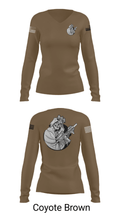 B co, 541st DSSB 85090583 Women's Long Sleeve V-neck Shirt - 38