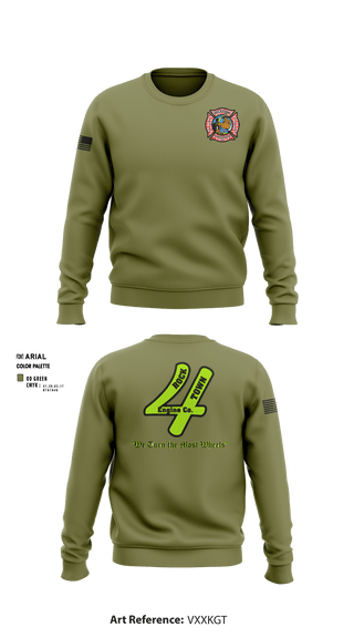 Crew Neck Sweatshirt, , Fire Department, Teamtime, Team time, sublimation, custom sports apparel, team uniforms, spirit wear, spiritwear, sports uniforms, custom shirts, team store, custom team store, fundraiser sports, apparel fundraiser