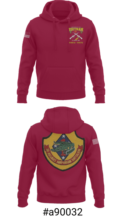 3rd AAV 1st Marines Div 71924881 Hoodie - 43