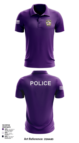 Short Sleeve Performance Polo, , Police, Teamtime, Team time, sublimation, custom sports apparel, team uniforms, spirit wear, spiritwear, sports uniforms, custom shirts, team store, custom team store, fundraiser sports, apparel fundraiser
