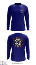 University of Virginia NROTC 91641380 Long Sleeve Performance Shirt - 3