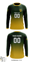 Temple City High School Volleyball 8349328 Long Sleeve Performance Shirt - 1