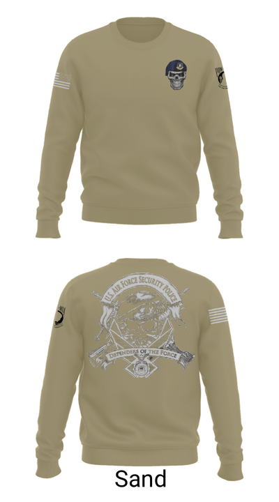 122d Security Forces Squadron 67227139 Crew Neck Sweatshirt - 12