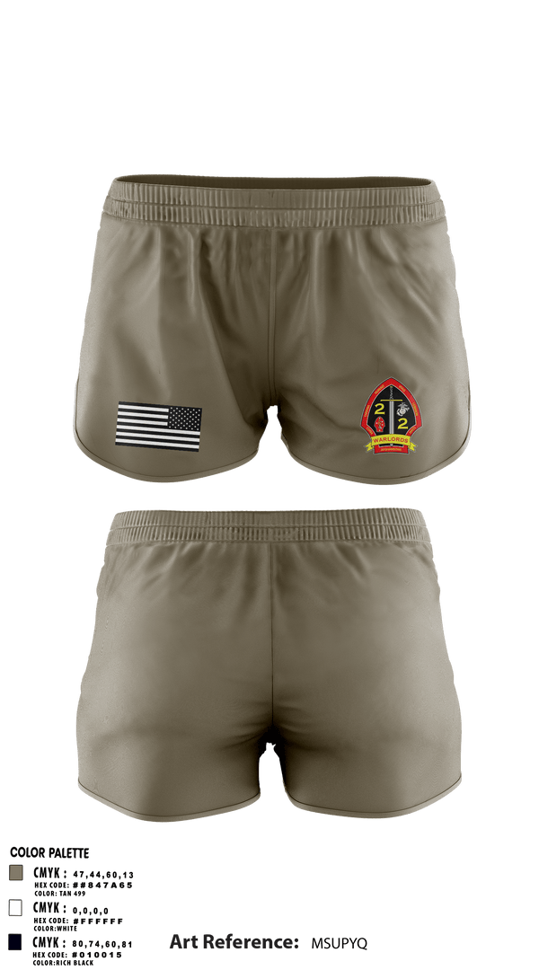 Ranger Panties, 2nd battalion 2nd marines, Marines, Teamtime, Team time, sublimation, custom sports apparel, team uniforms, spirit wear, spiritwear, sports uniforms, custom shirts, team store, custom team store, fundraiser sports, apparel fundraiser