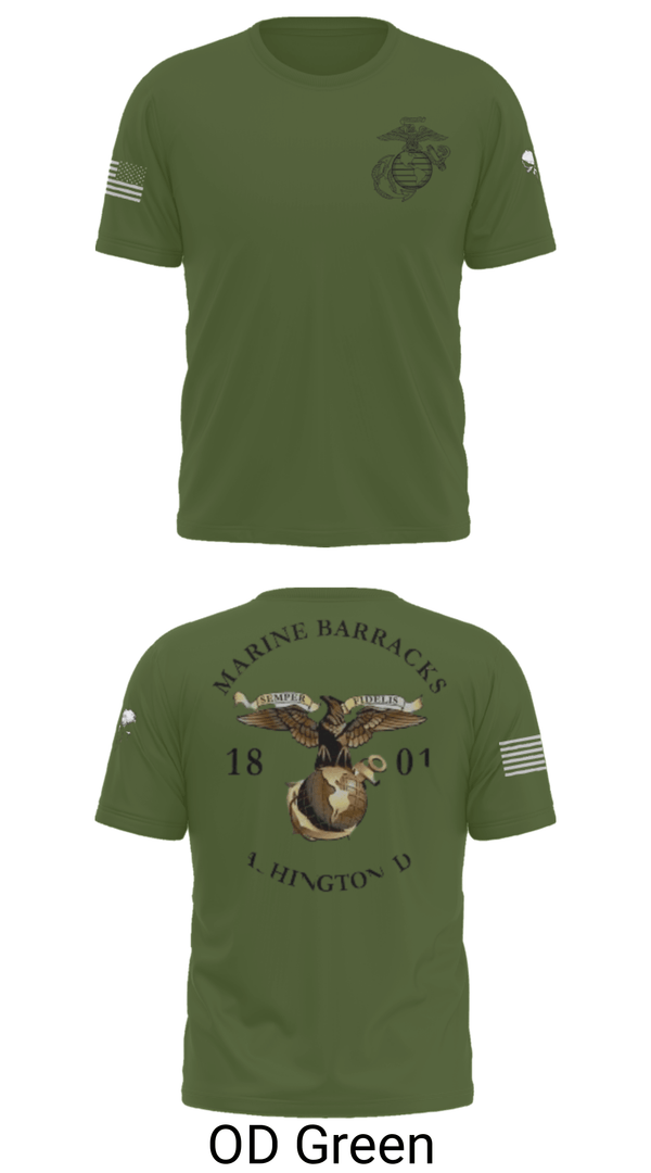 Short Sleeve Performance Shirt, , Marines, Teamtime, Team time, sublimation, custom sports apparel, team uniforms, spirit wear, spiritwear, sports uniforms, custom shirts, team store, custom team store, fundraiser sports, apparel fundraiser