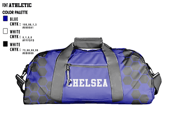 Duffle Bag, Chelsea Swarm Wrestling, Wrestling, Teamtime, Team time, sublimation, custom sports apparel, team uniforms, spirit wear, spiritwear, sports uniforms, custom shirts, team store, custom team store, fundraiser sports, apparel fundraiser