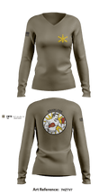 Bravo 3-2 ADA 14430873 Women's Long Sleeve V-neck Shirt - 6