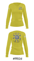Trident Training Facility Kings Bay 40066174 Women's Long Sleeve V-neck Shirt - 37
