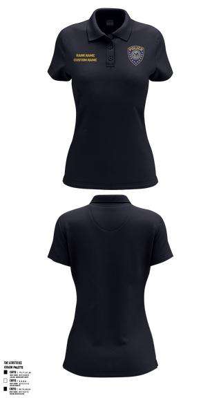 Women's Short Sleeve Performance Polo, , Fire Department, Teamtime, Team time, sublimation, custom sports apparel, team uniforms, spirit wear, spiritwear, sports uniforms, custom shirts, team store, custom team store, fundraiser sports, apparel fundraiser