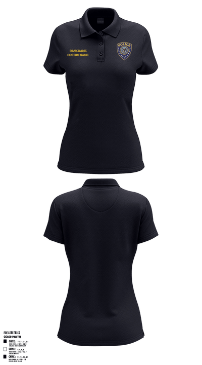 V.A. Public Safety 28704642 Women's Short Sleeve Performance Polo  - 9