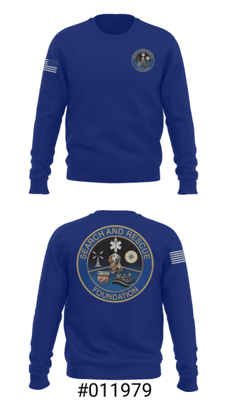 Crew Neck Sweatshirt, Search & Rescue Foundation, , Teamtime, Team time, sublimation, custom sports apparel, team uniforms, spirit wear, spiritwear, sports uniforms, custom shirts, team store, custom team store, fundraiser sports, apparel fundraiser