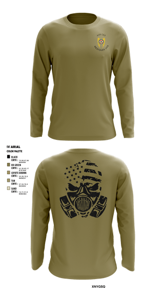Long Sleeve Performance Shirt, , Air Force, Teamtime, Team time, sublimation, custom sports apparel, team uniforms, spirit wear, spiritwear, sports uniforms, custom shirts, team store, custom team store, fundraiser sports, apparel fundraiser