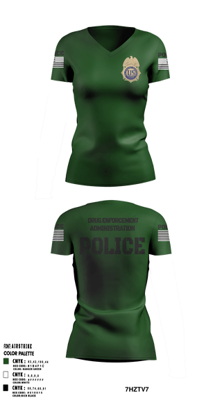 Women's Short Sleeve Vneck Shirt, , Police, Teamtime, Team time, sublimation, custom sports apparel, team uniforms, spirit wear, spiritwear, sports uniforms, custom shirts, team store, custom team store, fundraiser sports, apparel fundraiser