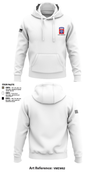 Hoodie, 82nd airborne, Army, Teamtime, Team time, sublimation, custom sports apparel, team uniforms, spirit wear, spiritwear, sports uniforms, custom shirts, team store, custom team store, fundraiser sports, apparel fundraiser