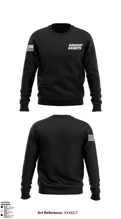 Badussy Bandits 9011981 Crew Neck Sweatshirt - 1
