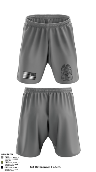 Athletic Shorts With Pockets, , Police, Teamtime, Team time, sublimation, custom sports apparel, team uniforms, spirit wear, spiritwear, sports uniforms, custom shirts, team store, custom team store, fundraiser sports, apparel fundraiser