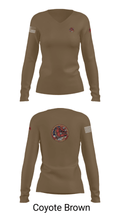 1484th Trans Co 77875137 Women's Long Sleeve V-neck Shirt - 37