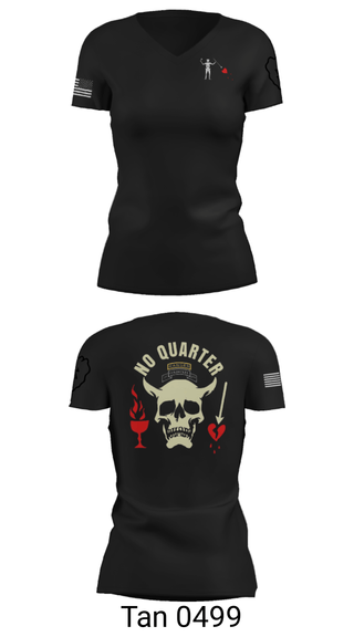 Women's Short Sleeve Vneck Shirt, , Army, Teamtime, Team time, sublimation, custom sports apparel, team uniforms, spirit wear, spiritwear, sports uniforms, custom shirts, team store, custom team store, fundraiser sports, apparel fundraiser