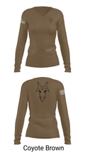 3112 75885403 Women's Long Sleeve V-neck Shirt - 37